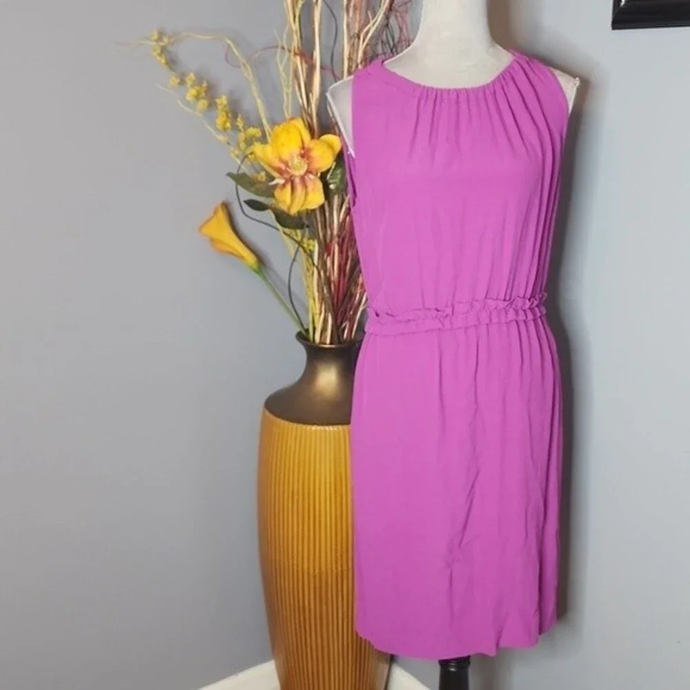 Kate Spade New York Katia Crepe Sheath Dress in Purple Size Small